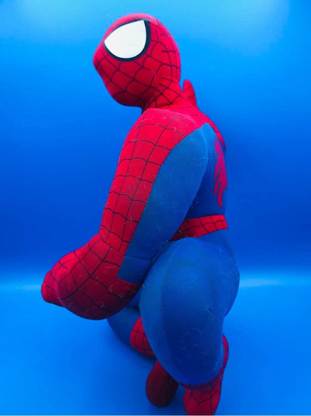 Official Marvel Spider-Man 16" Crouching Plush - Kellytoy Stuffed Figure - Picture 4 of 7